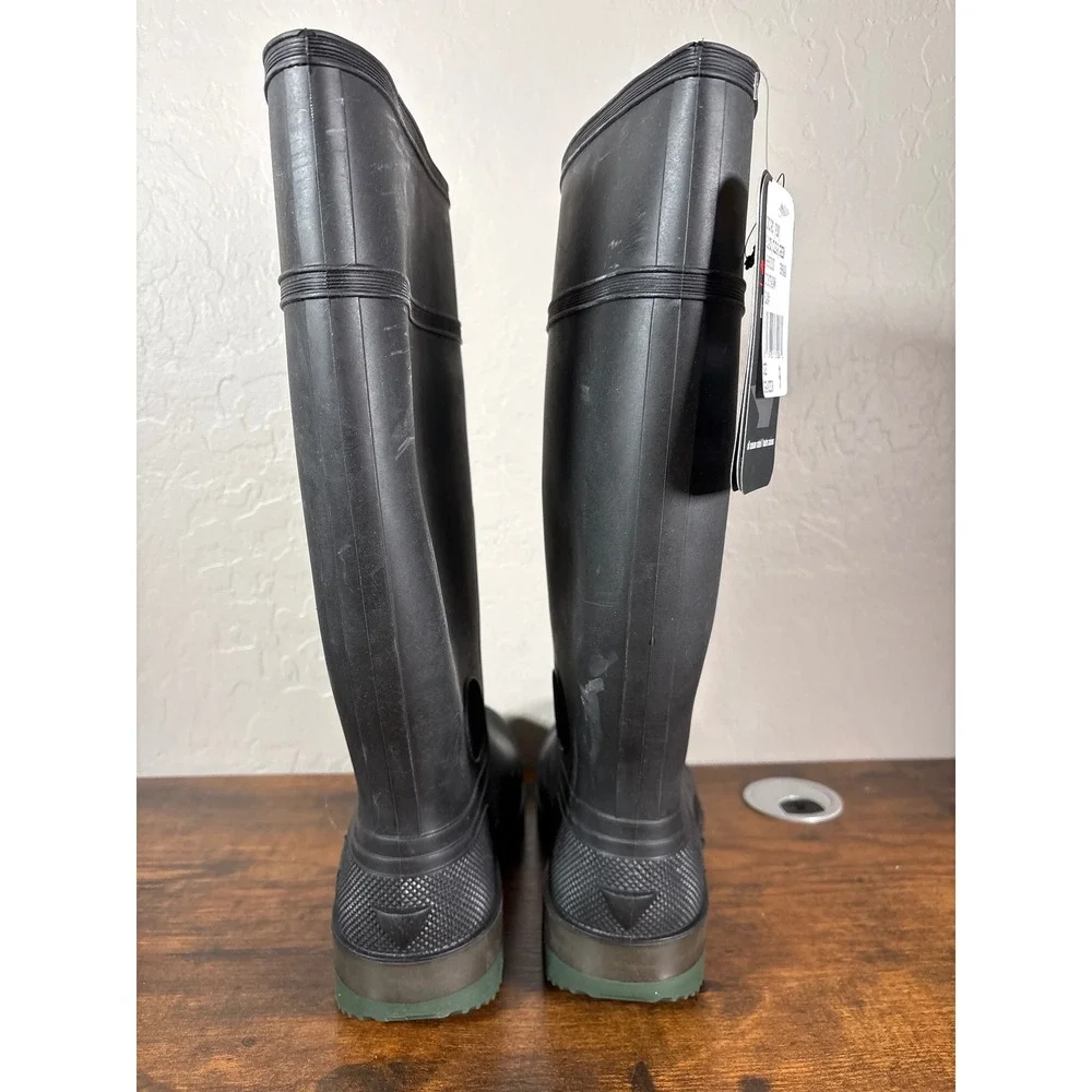 Baffin Enduro PLN Mens Black Green Rubber All Season Work Boots 96650000 Size 9